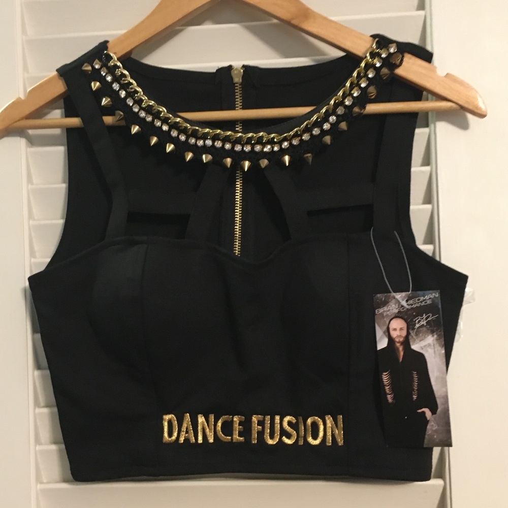 Brian Friedman Performance Crop Top
